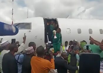 D’Tigress Arrive In Abuja After Afrobasket Win