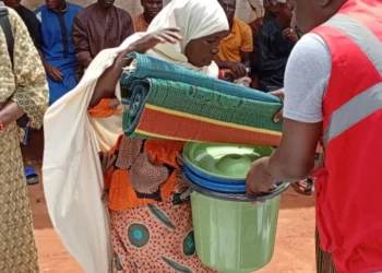 Red Cross Provides Relief Materials To Mokwa Flood Victims