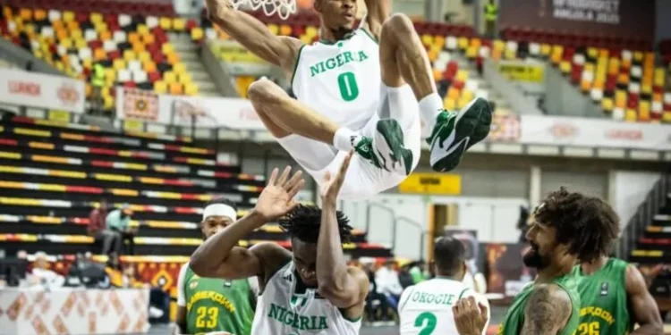 Afrobasket: D’Tigers Score 99 Points To Defeat Cameroon, Reach Quarter-final