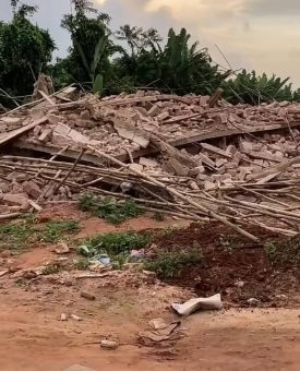 Hotel Building Collapses In Edo, Kills Owner As 20 Workers Escape Death