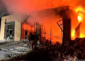 Ukrainian Drone Strike Sets Sochi Oil Depot Ablaze Amid Ongoing Conflict