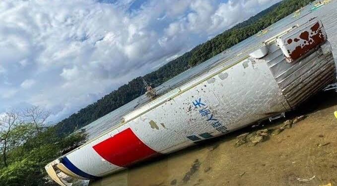 Chinese Rocket Launch Leaves Debris Near Philippine Waters