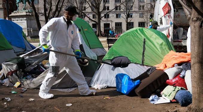 Trump Orders Homeless Relocation From Washington DC Citing Crime Concerns