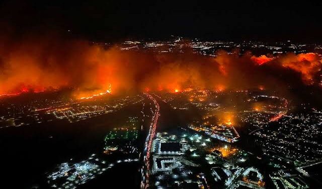 Fires Spread Near Madrid Amid Spain Portugal Heatwave