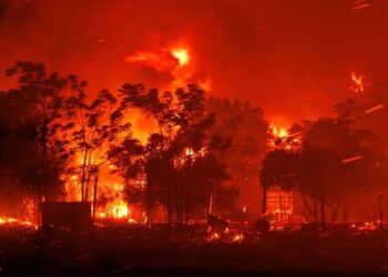 Deadly Wildfire Sweeps Keratea Greece as Evacuations Intensify