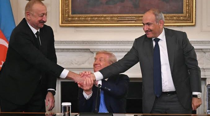 Trump Hosts Armenia Azerbaijan Peace Deal at White House