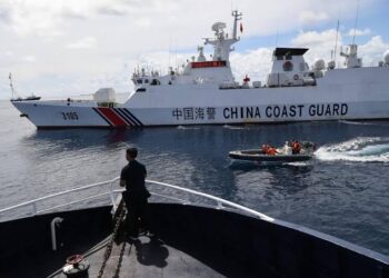 Chinese Naval and Coast Guard Vessels Collide During Pursuit Off Scarborough Shoal