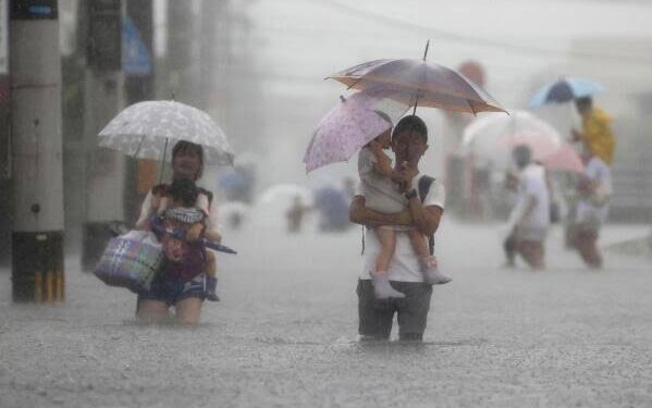 Kyushu Faces Floods Landslides After Record Rain