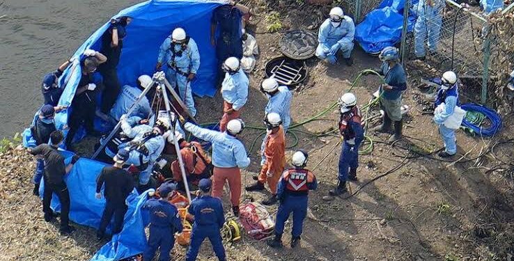 Four Workers Die After Falling Into Manhole During Sewer Inspection in Japan