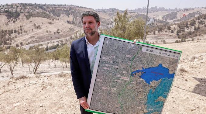 US Keeps Distance on Smotrich E1 Settlement Plan