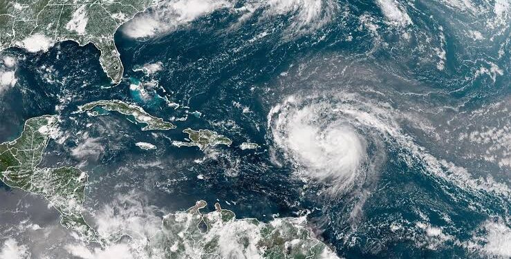 Hurricane Erin Strengthens to Category 4 in Caribbean