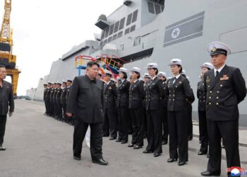 Kim Jong Un Threatens Swift Nuclear Expansion During Warship Inspection in Nampo