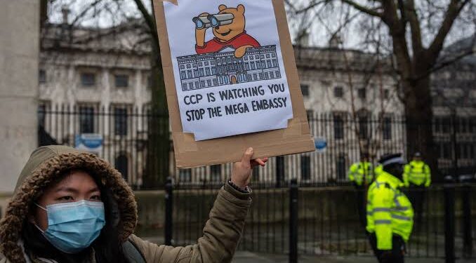 UK Delays Decision on China’s Proposed London Embassy Over Redacted Plans 