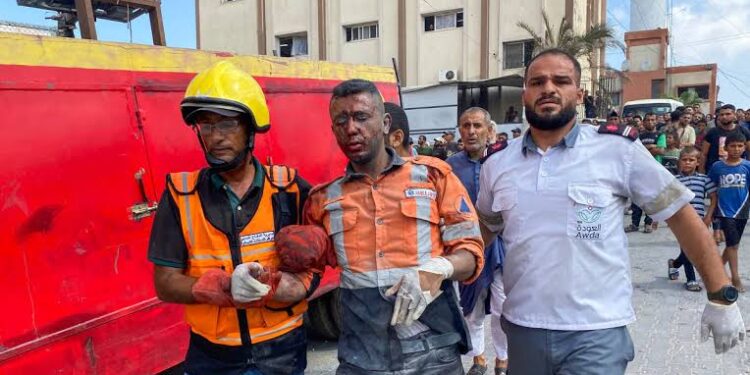 Israeli Strike on Gaza Hospital Kills at Least 15, Including Four Journalists