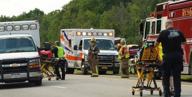 Tour Bus Crash Near Buffalo Leaves Several Dead