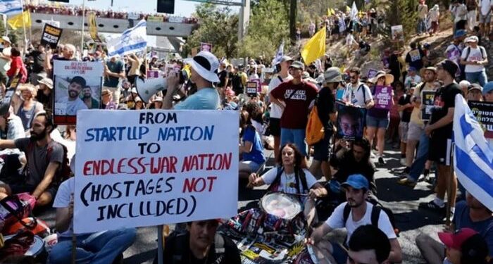 Israelis Rally for Hostage Release Amid Gaza Offensive