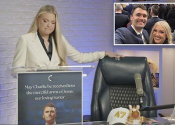 Erika Kirk Delivers Tearful Tribute After Husband Charlie Kirk’s Fatal Shooting