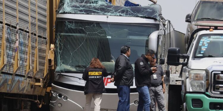 Mexico Bus Collision with Train Leaves Multiple Dead