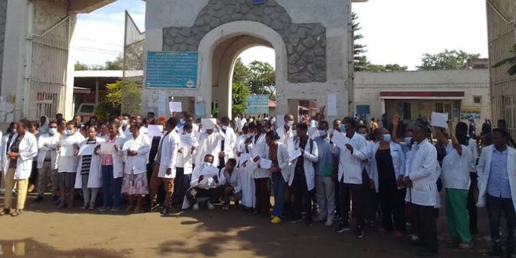 Ethiopian Doctors Face Harassment Amid Nationwide Pay Strike