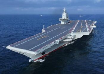 China’s New Aircraft Carrier Fujian Enters South China Sea after Taiwan Strait Passage for Extended Trials