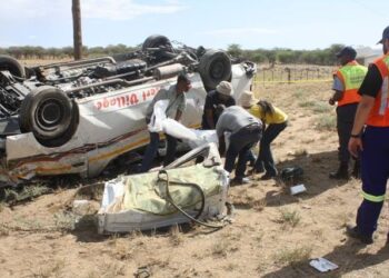 Namibia Road Collision Involving Security Vehicles Kills 16