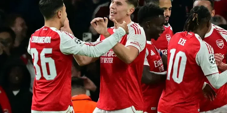 Gyokeres Ends Goal Drought as Arsenal Thrash Atletico 4-0