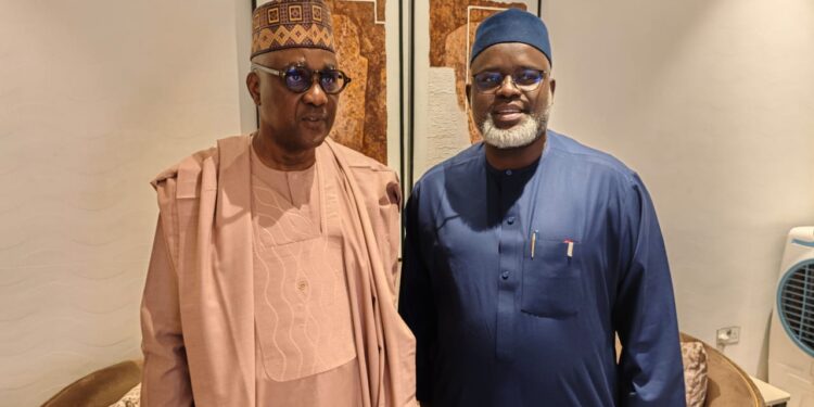 NBSA DG, Prof. Saleh Yuguda, Visits Speaker Tajudeen Abbas, Seeks Continued Legislative Support for Safer Blood Services