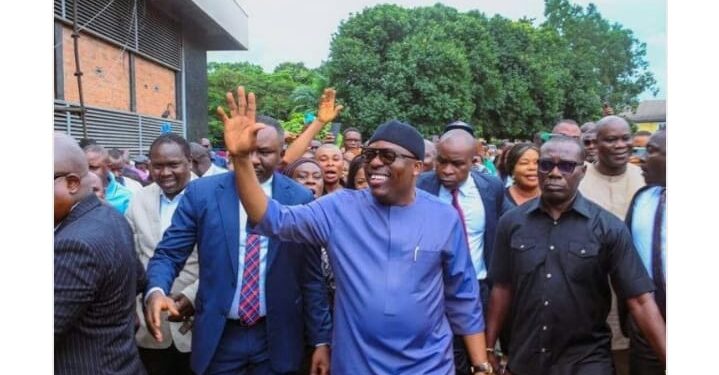 Fubara Orders Immediate Renovation of Rivers Secretariat After Fire Incident