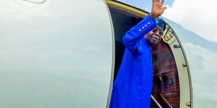 President Tinubu Departs Abuja for Aqaba Process Meeting in Rome