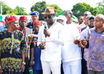 Joy in Obudu as Senator Jarigbe Commissions Roads, Inspects Development Projects