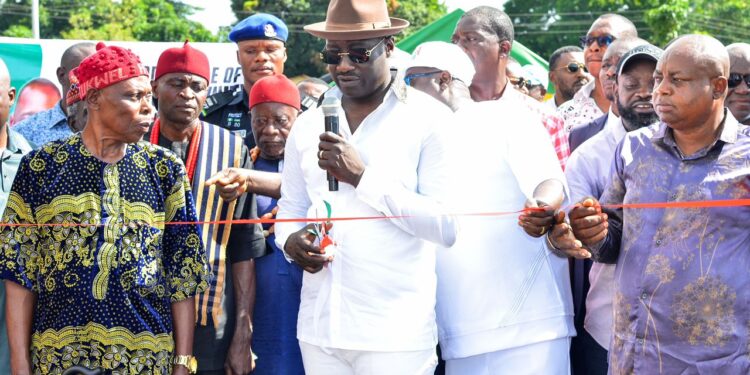 Joy in Obudu as Senator Jarigbe Commissions Roads, Inspects Development Projects