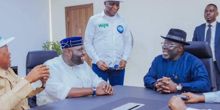 Senator Ekpenyong Commends NDDC Board as Oborevwori Commissions Delta Office Complex