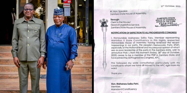 Matawalle, Yari’s Leadership Attracts More PDP Defectors to APC – Says Zamfara Forum