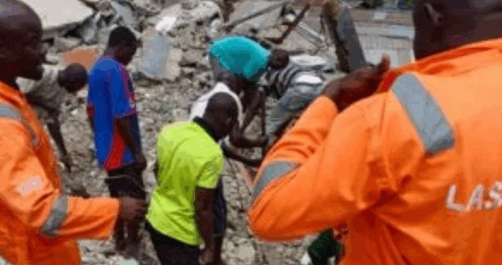One Dead, Eight Injured As Another Building Collapses In Lagos
