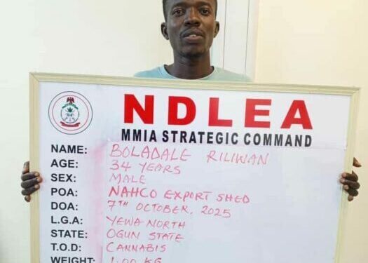 NDLEA Intercepts US, UK, DRC-bound Illicit Drug Consignments At Lagos Airport