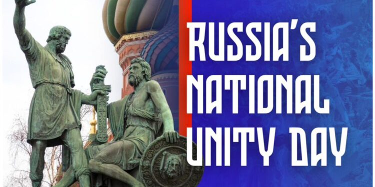 Russia Celebrates National Unity Day, Honoring 413 Years of Unity, Patriotism