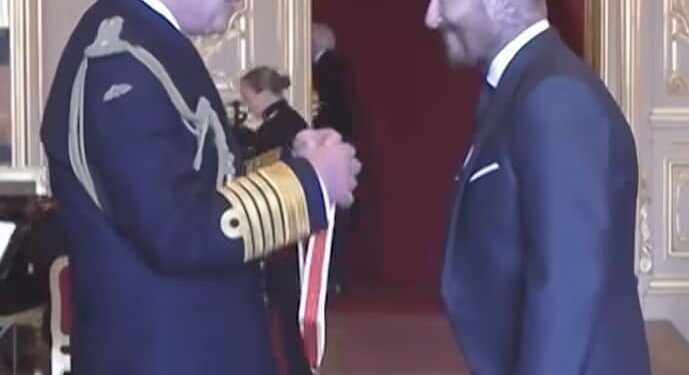 David Beckham Knighted by King Charles III in Ceremony at Windsor Castle