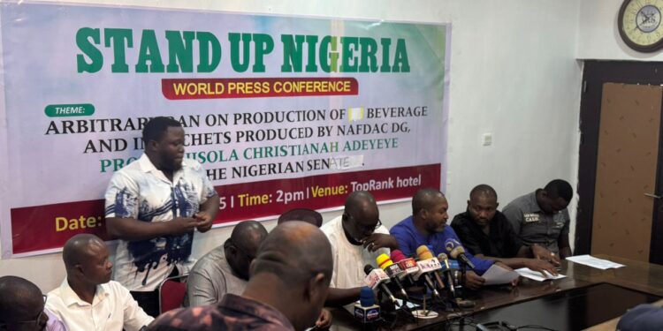 Stand Up Nigeria Slams NAFDAC, Senate Over ‘Arbitrary’ Ban on Sachet, Small-Volume Alcohol