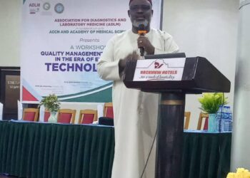 NBSA DG Highlights Blood Shortage, Reform Efforts at ADLM Quality Management Workshop