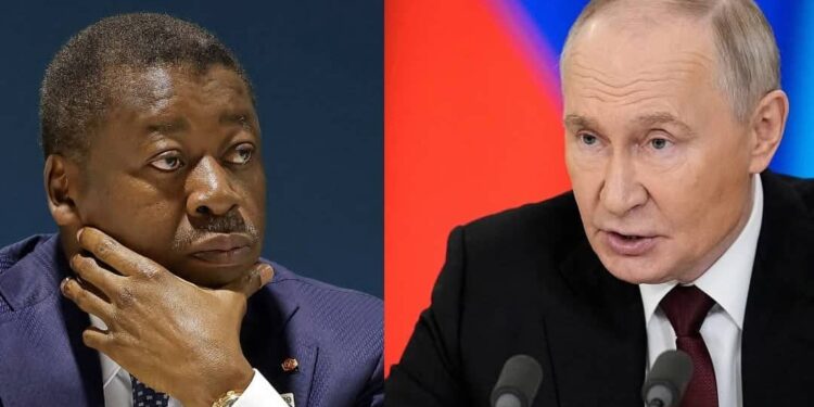 Putin to Meet Togo’s President Gnassingbé in Kremlin to Boost Ties