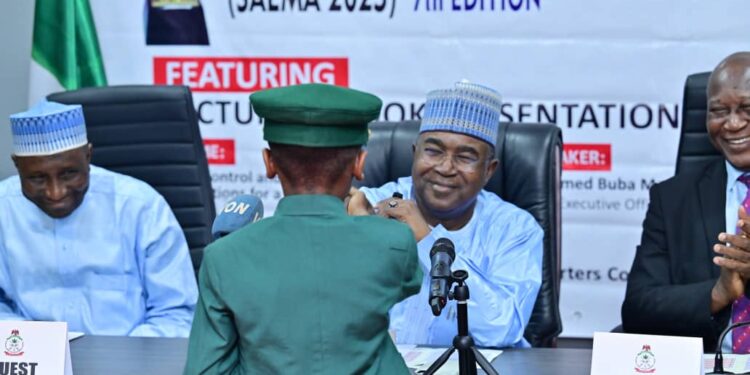 Young Muhammadu Buhari Thrills Marwa in Abuja