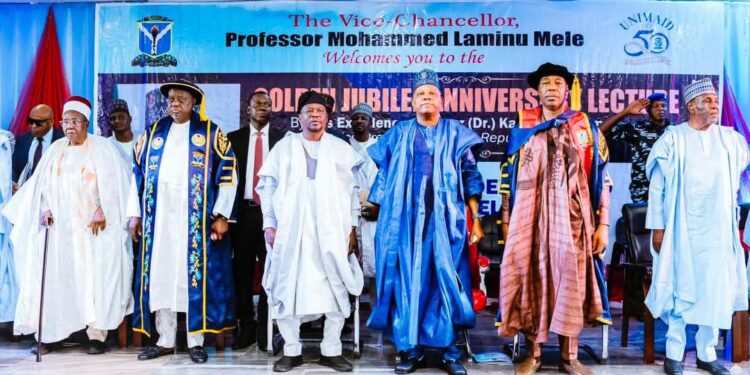 UNIMAID @50: Shettima – Education is the Nation’s “Immune System,” Vows Increased Funding