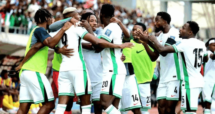 Nigeria Rise to 38 in Latest FIFA World Ranking
