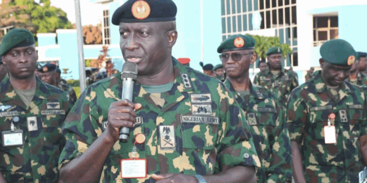 Army Chief Urges Troops to Sustain Courage in North-West Operations