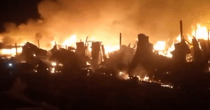 Fire Guts Baby Diaper Firm in Anambra