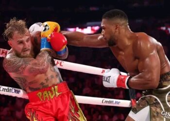 Anthony Joshua Floors Jake Paul in Sixth-round Knockout