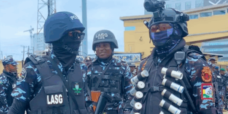 14 Suspected Traffic Robbers Arrested on Lekki-Epe Expressway – Police