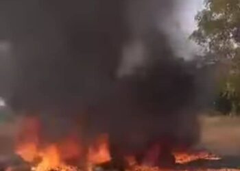 JUST IN: Tragedy Averted as Military Jet Crashes in Niger