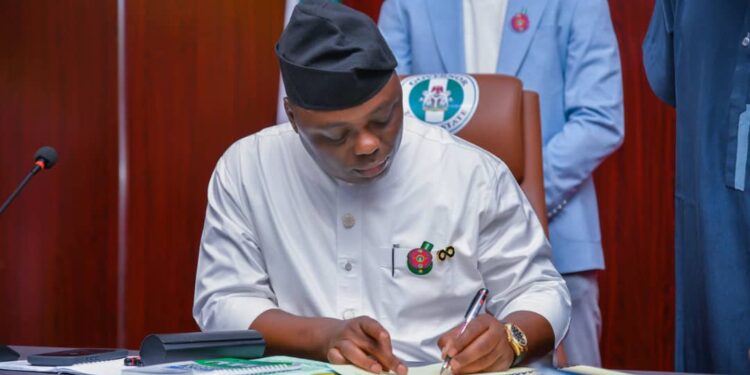 Governor Kefas Signs 2026 Budget Into Law