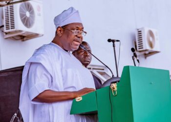 Is George Akume Minute-Taker in Abuja ?